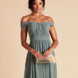 Birdy Gray Grace Convertible Bridesmaid Dress - Medium in Sea Glass